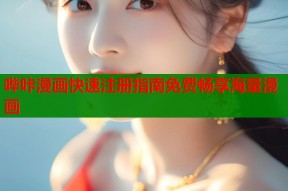 哔咔漫画快速注册指南免费畅享海量漫画