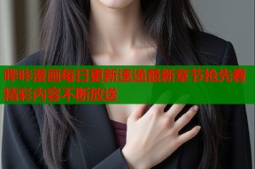 哔咔漫画每日更新速递最新章节抢先看精彩内容不断放送