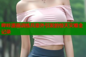 哔咔漫画训练兵意外引发的惊天灾难全记录