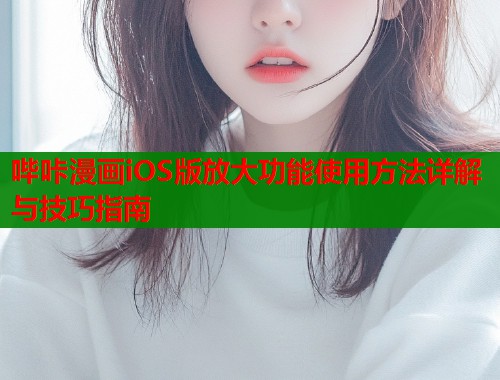 哔咔漫画iOS版放大功能使用方法详解与技巧指南  第1张